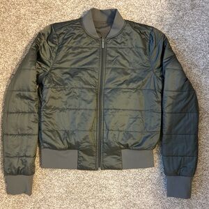 Lululemon Women's Reversible Non-Stop Bomber Jacket, Size 4 Color Rover